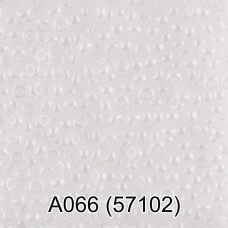 Бисер Чехия "GAMMA" круглый 1   10/0   2.3 мм  50 г  1-й сорт A066 белый ( 57102 )