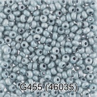 Бисер Чехия "GAMMA" круглый 7   10/0   2.3 мм  50 г  1-й сорт G455 зелено-голубой ( 46035 )