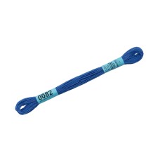 Нитки для вышивания "Gamma"    мулине  ( 0001-0206 )  100\% хлопок   24 x  8 м №0082 васильковый
