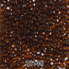 Бисер Чехия круглый 5   10/0   2.3 мм  500 г 10140 (Ф094) т.коричневый