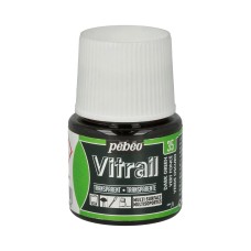 "PEBEO"   Краска для стекла и металла Vitrail лаковая прозрачная   45 мл 050-035 темно-зеленый
