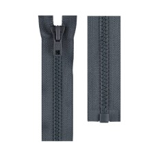Молния Трактор "GAMMA" G3081   80 см Тип 8   10 шт.  разъёмная   однозамковая №309 т.серый (графит)