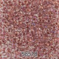 Бисер Чехия круглый 1 10/0 2.3 мм 500 г 58518 (Ф547) сиреневый меланж