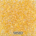 Бисер Чехия круглый 1 10/0 2.3 мм 500 г 58583 (Ф562) желтый
