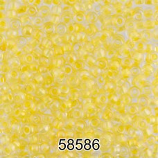 Бисер Чехия круглый 1   10/0   2.3 мм  500 г 58586 (Ф563) желтый