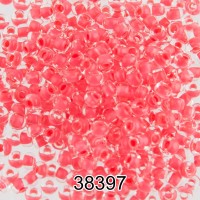 Бисер Чехия круглый 5   10/0   2.3 мм  500 г 38397 (Ф589) красный