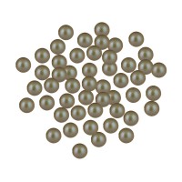 Бусина "Zlatka"   пластик   FPB-01   6 мм  5 х  50 шт ± 2 шт  СК/Распродажа №10 оливковый перл