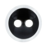 Пуговица рубашечная/блузочная "Gamma"   RIO 0023   16 " ( 10 мм)  36 шт  № А008 черный