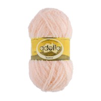 Пряжа ADELIA "SOFIA"   100\% полиэстер   10 шт. х  50 г  90 м ± 6 м №36 персиковый