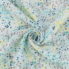Ткань "PEPPY"   Ткань муслиновая   ФАСОВКА   EMBRACE   100\% хлопок   100 х  125 см  Shannon Fabrics fundot blue
