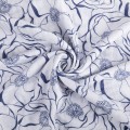 Ткань PEPPY Ткань муслиновая ФАСОВКА EMBRACE 100\% хлопок 100 х 125 см Shannon Fabrics bouquet cobalt