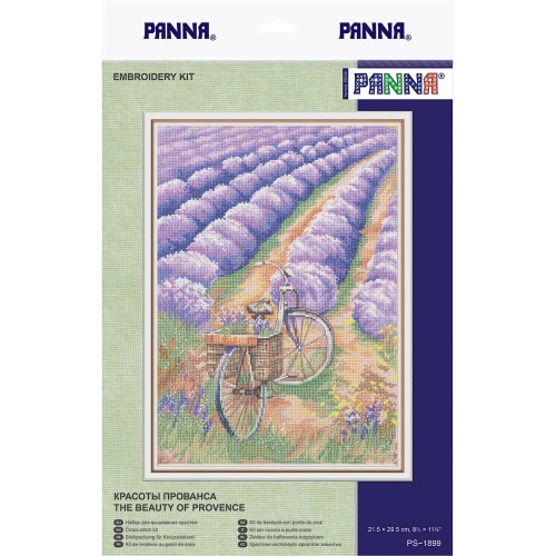 Набор для вышивания "PANNA" PS-1899   "Красоты Прованса" 21.5  х 29.5  см