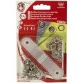 Кнопка KOH-I-NOOR 16 (1213-030 №2) рубашечные Baby металл цветные d 10 мм 15 шт. 962 бежевый