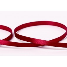 Лента атласная 6 мм ( 1/4 ")  "Gamma"   33 м ± 2 м №048 бордовый