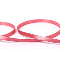 Лента атласная 6 мм ( 1/4 ")  "Gamma"   33 м ± 2 м №025 т-розовый