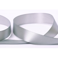 Лента атласная 25 мм ( 1 ")  "Gamma"   33 м ± 2 м №059 серый