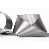 Лента атласная 50 мм ( 2 ")  "Gamma"   33 м ± 2 м №127 серый