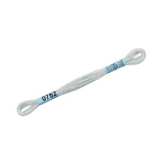 Нитки для вышивания "Gamma"    мулине  ( 0207-0819 )  100\% хлопок   24 x  8 м №0752 св-серо-голубой