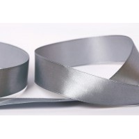 Лента атласная 25 мм ( 1 ")  "Gamma"   33 м ± 2 м №088 стальной