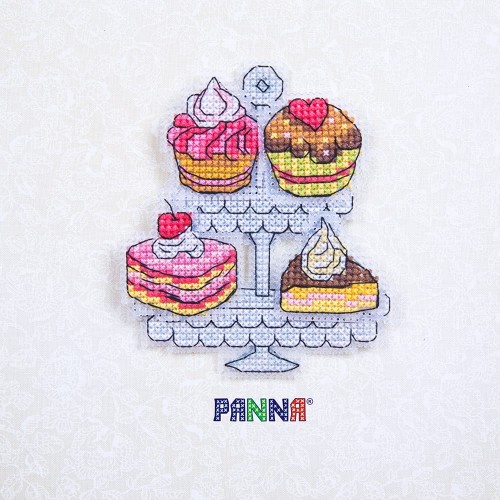 Набор для вышивания "PANNA" IG-1959   "Магниты. Живи со вкусом" 20  х 28  см