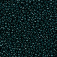 Бисер Чехия круглый   09/0   311-19001   2.7 мм  50 г 53270 т.зеленый