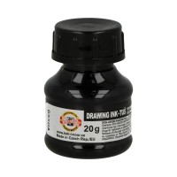"KOH-I-NOOR Hardtmuth"   Тушь черная   20 г 0141701002LP черная