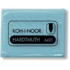 "KOH-I-NOOR Hardtmuth"   Ластик пластичный в полиэт.упаковке   47х36х10 мм  18 шт. 6421018009KDRU для графита
