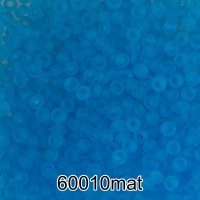 Бисер Чехия круглый 3   10/0   2.3 мм  500 г 60010 mat (Ф637) голубой мат.