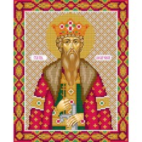 Кристальная (алмазная) мозаика  "ФРЕЯ" №02   СК/Распродажа ALVR-086 "Икона Святого князя Вячеслава Чешского" 22 х 27 см