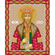 Кристальная (алмазная) мозаика  "ФРЕЯ" №02   СК/Распродажа ALVR-086 "Икона Святого князя Вячеслава Чешского" 22 х 27 см