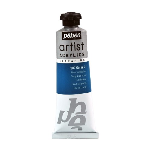 Краска акриловая "PEBEO"   Artist Acrylics extra fine №2   37 мл 907-207 бирюзовый
