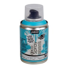 "PEBEO"   Краска на водной основе decoSpray (аэрозоль)   100 мл 093719 бирюзовый