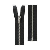 Молния Металл никель ZIP 3N   однозамковая   50 см Тип 3   10 шт  разъёмная   "Gamma"  ЧЕРНЫЙ №310