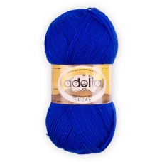 Пряжа ADELIA "LUCAS"   70\% шерсть, 30\% акрил   5 шт. х  100 г  218 м ± 10 м №13 синий
