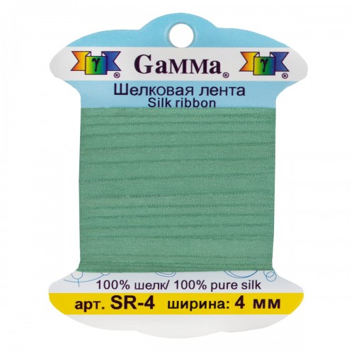 "Gamma"   шелковая   SR-4   ФАСОВКА   0.2 -  4 мм  9.1 м ± 0.5 м №188 зеленый