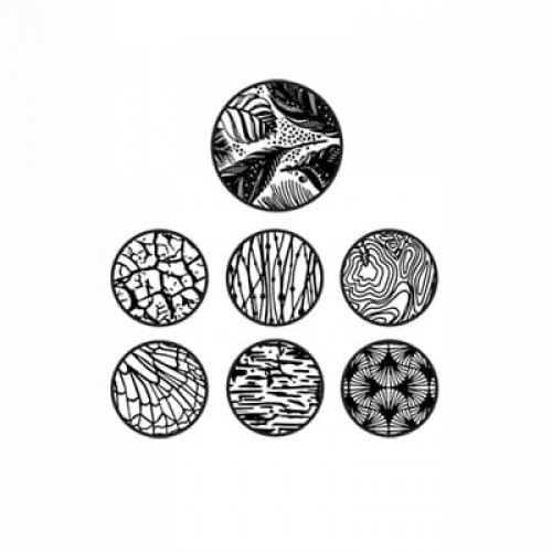 "Sculpey"   Silk Screen Set трафареты   AS   СК/Распродажа 2003 Florals