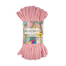 Пряжа ARACHNA "Craft Mini"   75\% хлопок, 25\% фибра   3 шт. х  94.1 г  30.48 м  СК/Распродажа №04 розовый