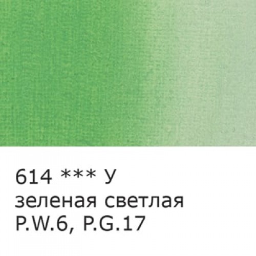 Краска масляная "VISTA-ARTISTA"   Studio   VAOS-45   45 мл  3 шт. 614 Зеленая светлая (Green light)