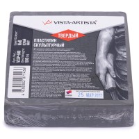 "VISTA-ARTISTA"   СКУЛЬПТАЛИН   VSSP-500   Studio   0.5 кг №6 серый твердый