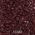 Бисер Чехия круглый 5 10/0 2.3 мм 500 г 13780 (Ф187) т.коричневый
