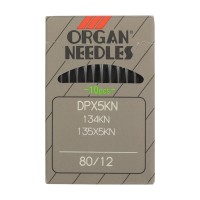 Иглы для пром. шв. машин "ORGAN"   DP x 5KN   10 шт. №080