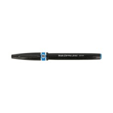 "Pentel"   Браш пен Brush Sign Pen Artist, ultra-fine   0.5 - 5 мм   кисть/круглое тонкое SESF30C-SX голубой