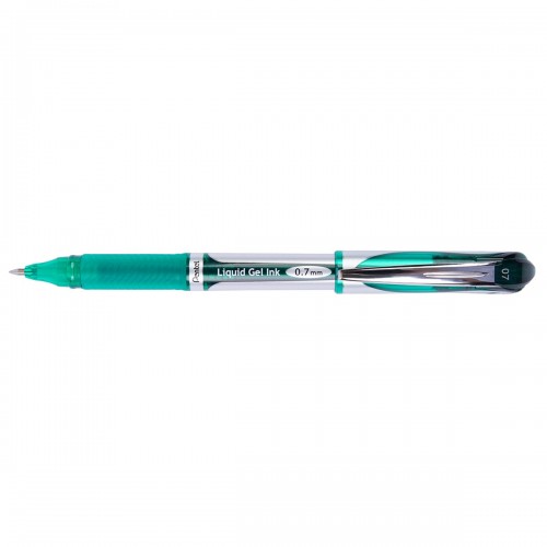 "Pentel"   Ручка гелевая Energel  d 0.7 мм  12 шт. BL57-DO цвет чернил: зелёный