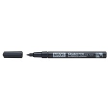 "Pentel"   Маркер перманентный Pentel Pen   1 мм   пулевидный   12 шт. N50S-A черный