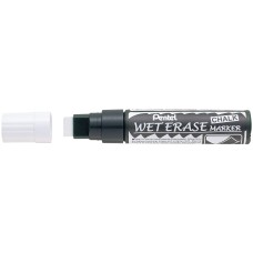 "Pentel"   Маркер на водной основе Wet Erase Marker   10 - 15 мм   перо клиновидное SMW56-W белый