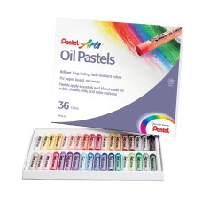 "Pentel"   Пастель масляная в картоне   36 цв. PHN-36U
