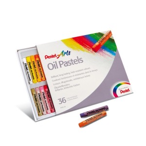 "Pentel"   Пастель масляная в картоне   36 цв. PHN-36U