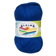 Пряжа ALPINA "XENIA"   100\% мерсеризованный хлопок   10 шт. х  50 г  240 м ± 10 м №103 василек