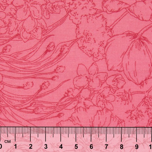 Ткань для пэчворка PEPPY  NATURIES NOTEBOOK   ФАСОВКА   50 x 55 см  122 г/кв.м ± 5   100\% хлопок ABY-19850-97 ROSE