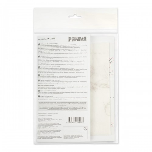 Набор для вышивания "PANNA" "Живая картина"   JK-2246   "Весенние пионы" 10  х 18  см